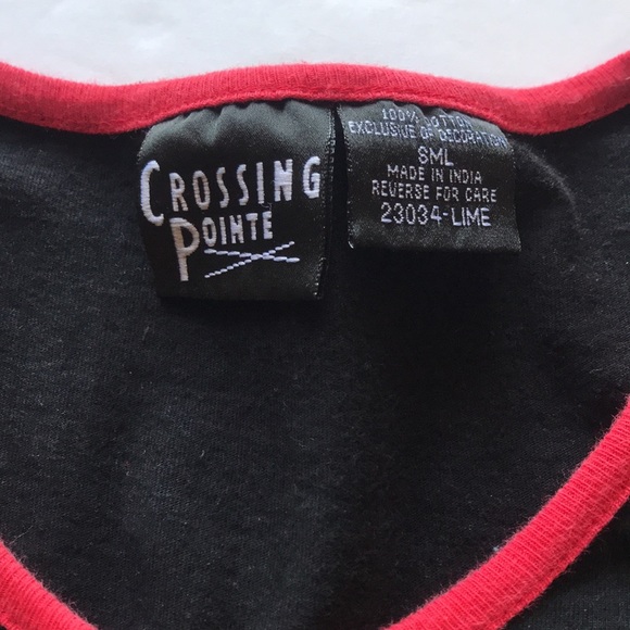 Vintage Y2K Long Sleeve Top Floral Embroidery 2000‘s Neon Green Black Floral Hot - Picture 12 of 13